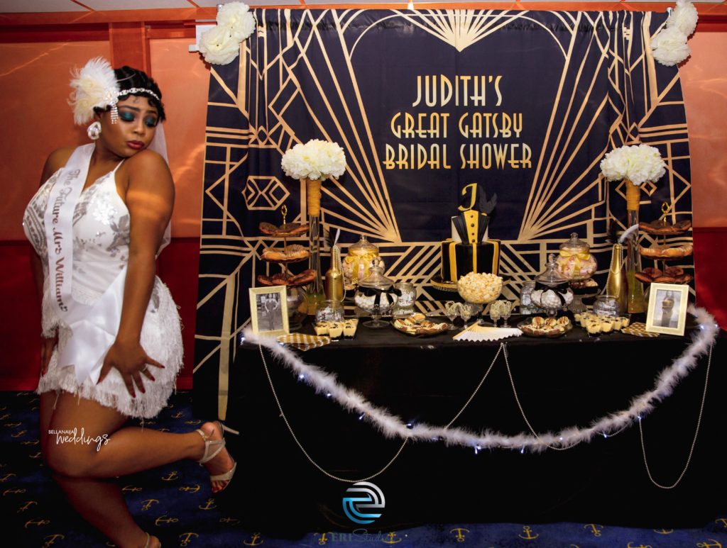 Judith's Great Gatsby Bridal Shower took place on a Yacht BellaNaija
