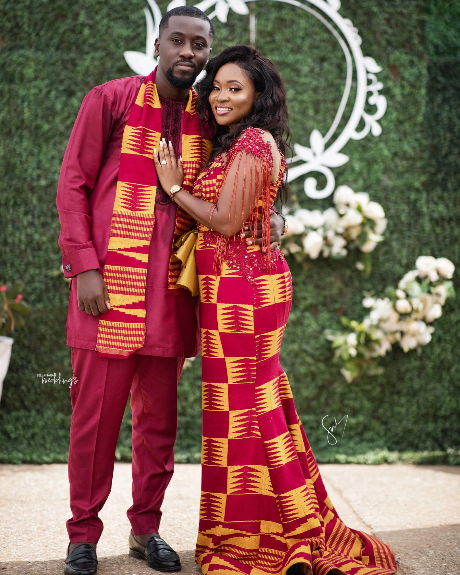 Ghanaian traditional wedding fashion