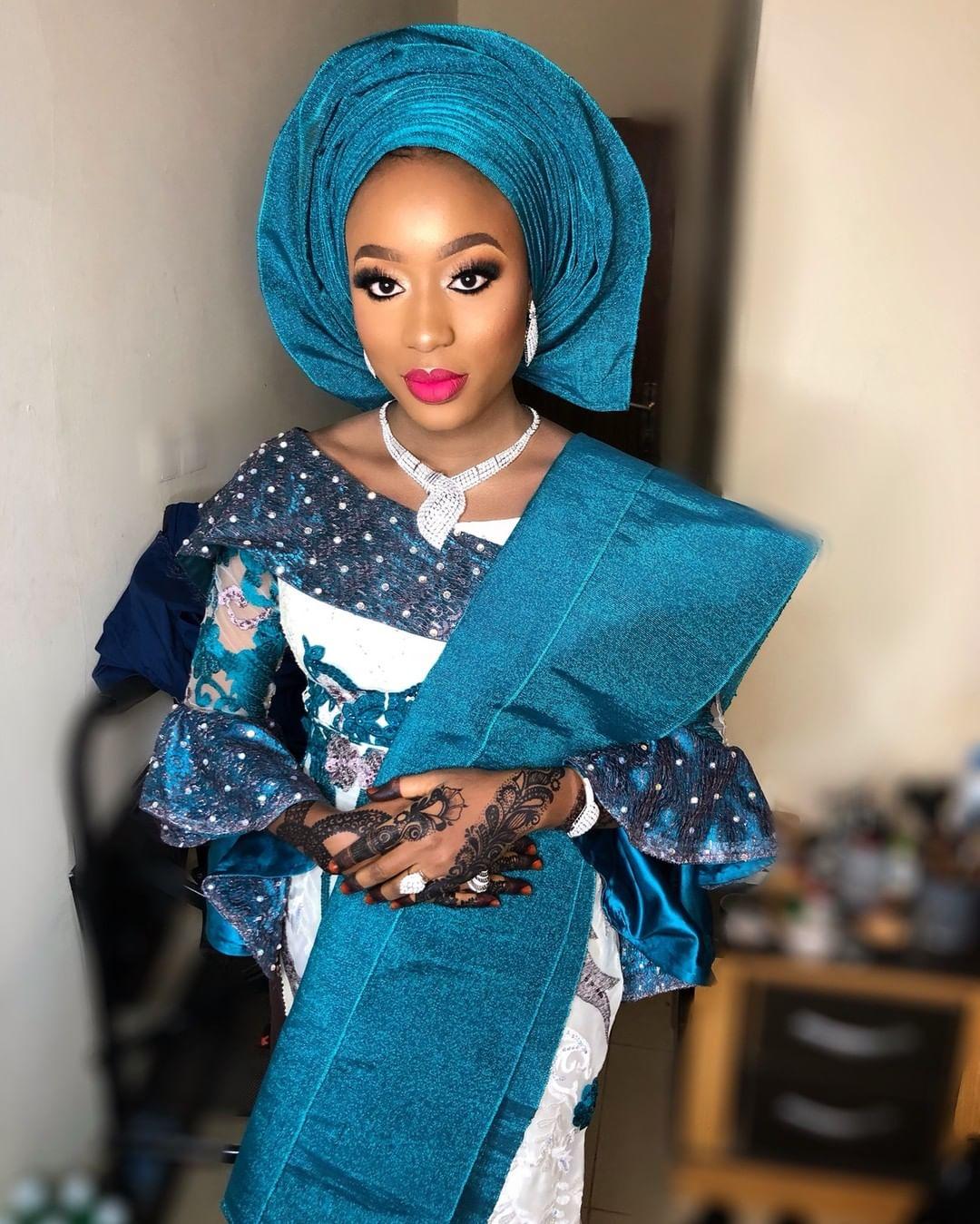 How Peace Ibadin Created 5 Bridal Looks for Asmau on Her Big Day ...