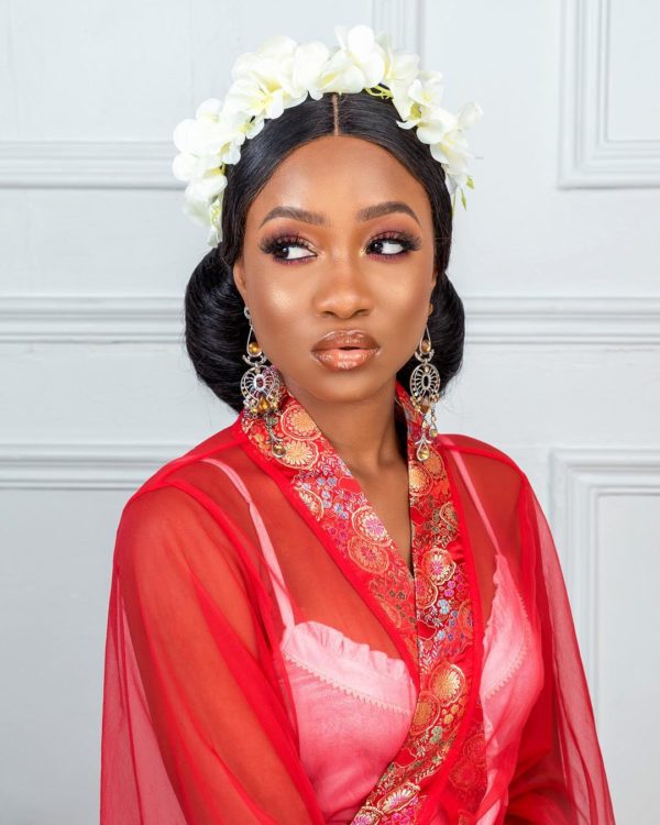 This Flower Girl Bridal Look will be Gorg on your #BellaNaijaBridesmaids