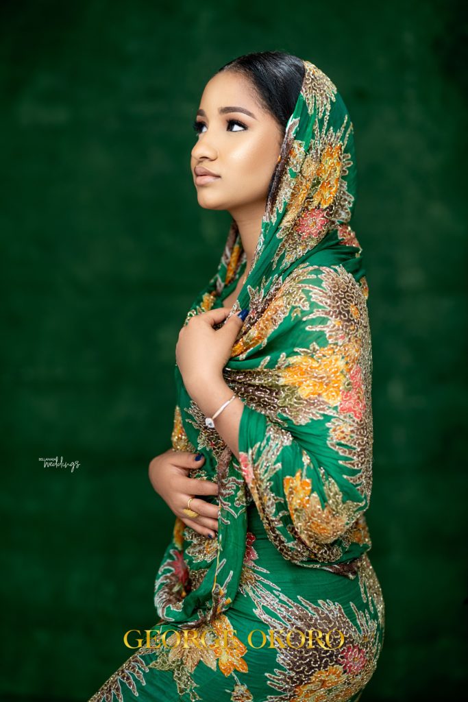 bridal turban hijab