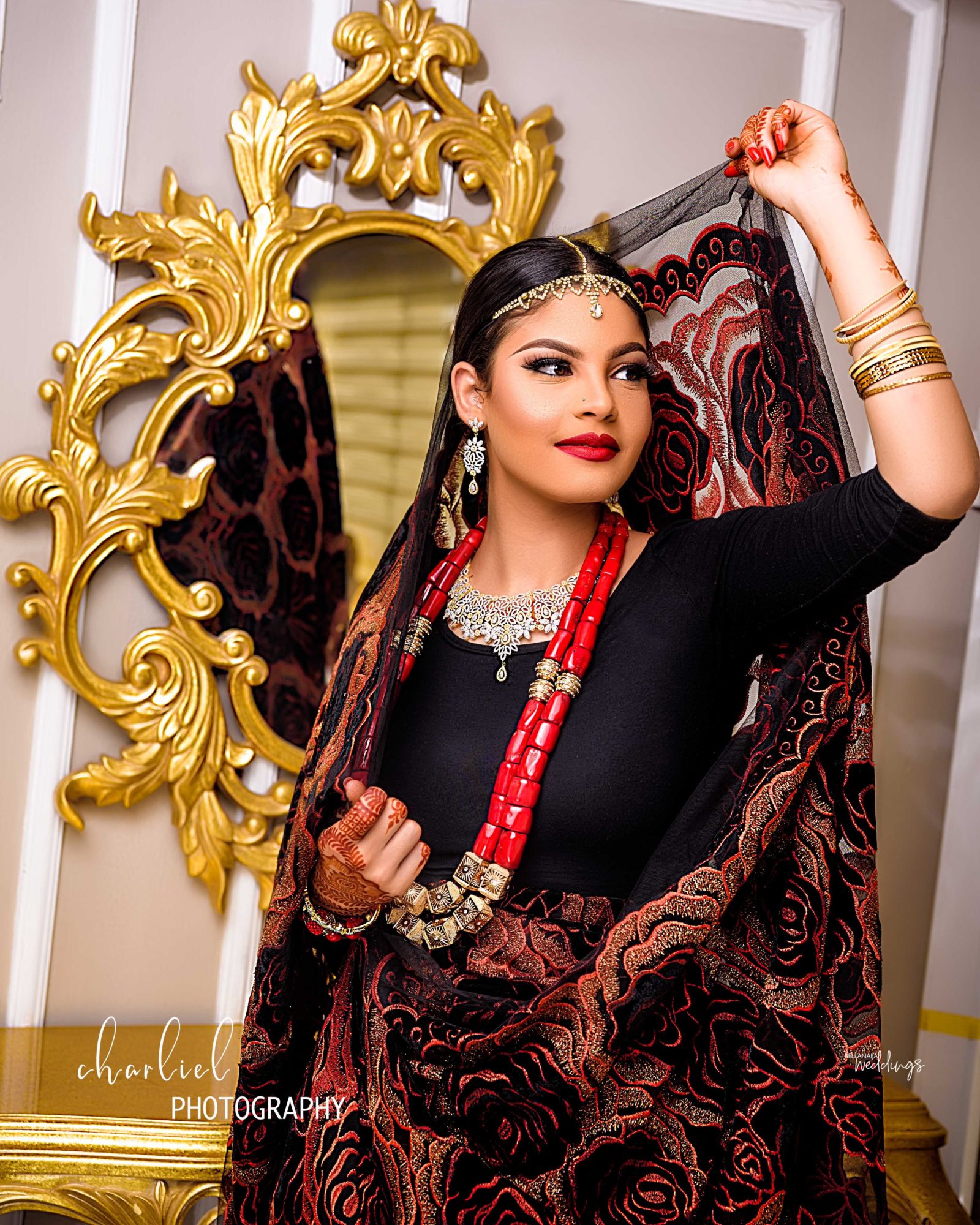 Here's how to Add a Bit of Arabian Vibes to Your Kanuri Bridal Look