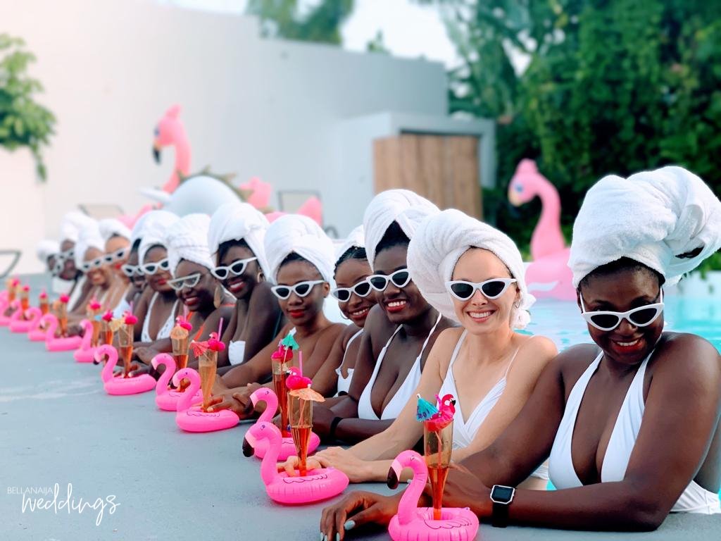 Lola and her Bride Tribe got 'Flocked Up' Puerto Rico for This Flamingo Themed Bachelorette Party | BellaNaija Weddings