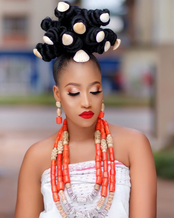 You Definitely want to Rock this Unique Bridal Hairstyle for your Igbo Trad
