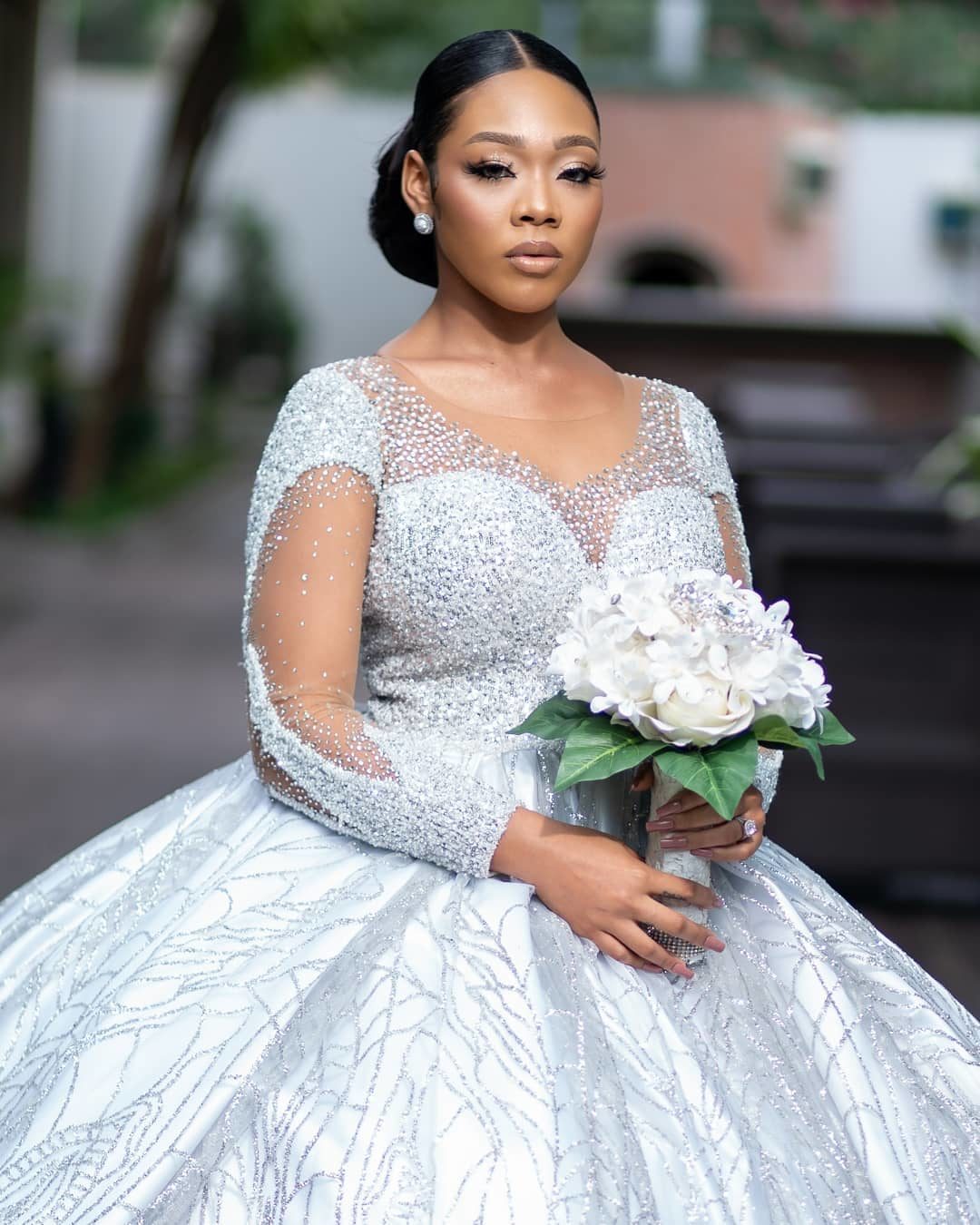 Diane S Bridal Look Was Effortlessly