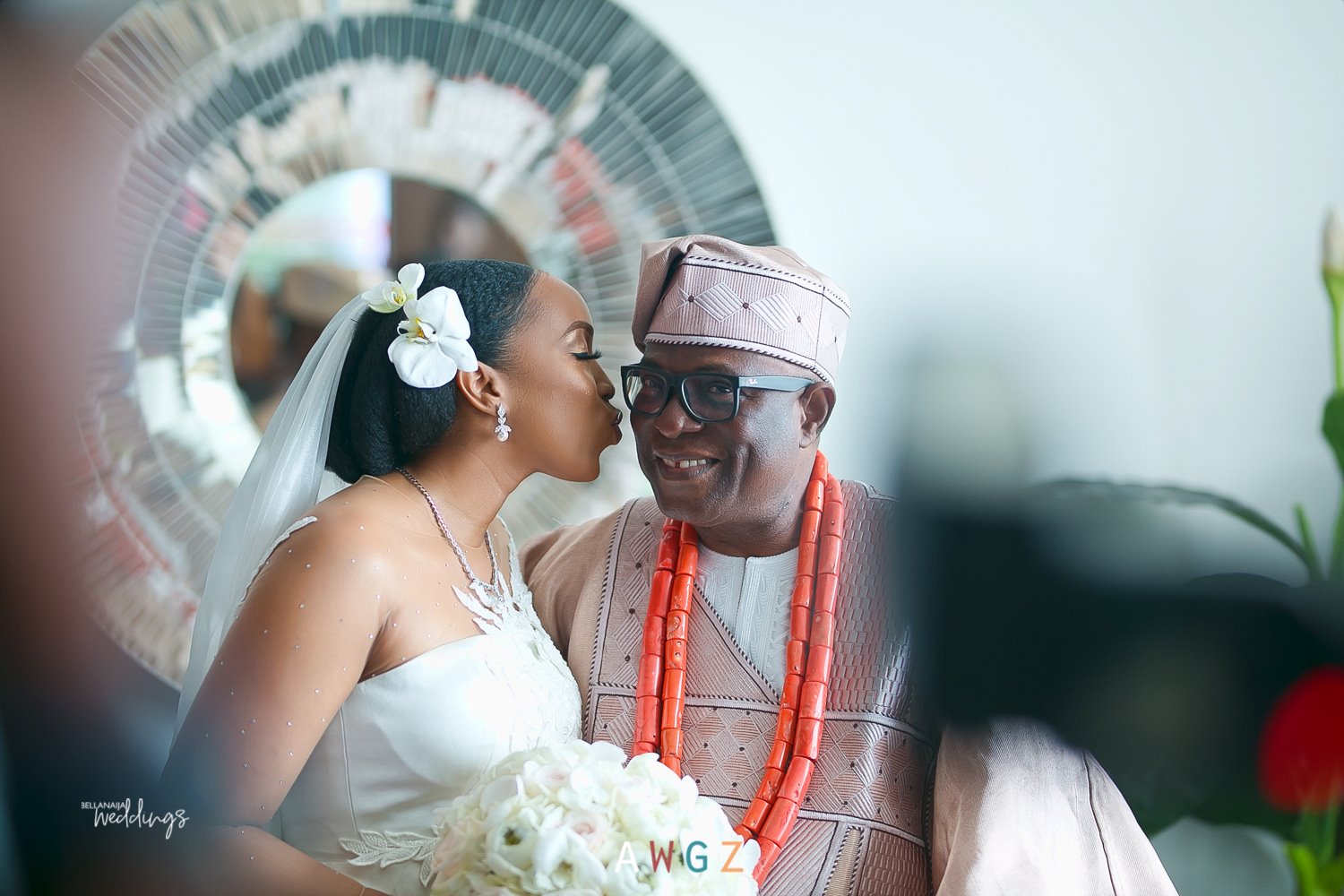 Eki Osagie White Bellanaija Weddinngs 37