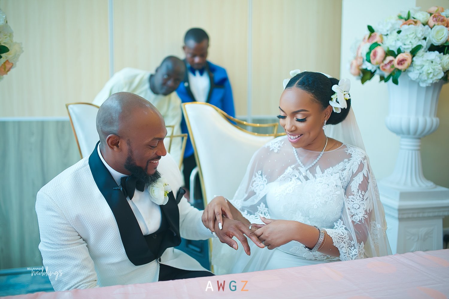 Eki Osagie White Bellanaija Weddinngs 69