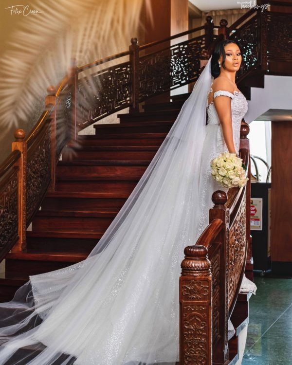Olasunkanmi Nailed all 3 of her Bridal Looks from Back to Back!