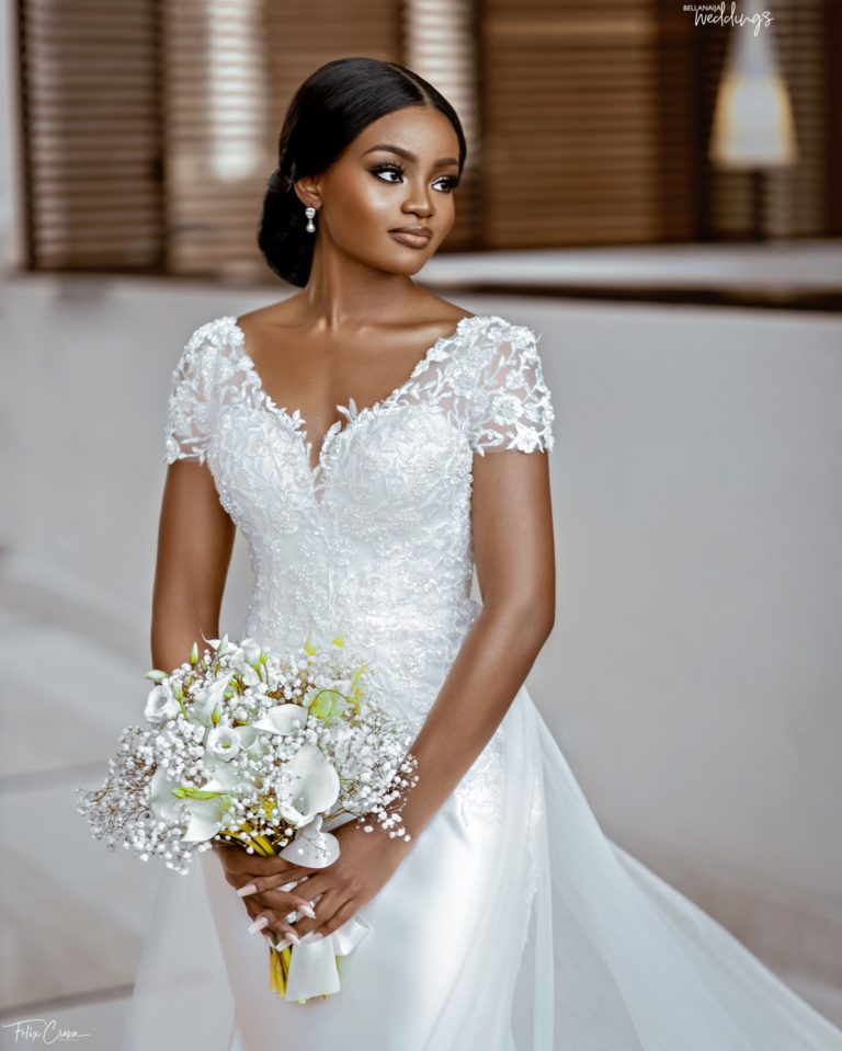 This Bride Shut it Down in these 4 Stunning Outfits for her Wedding!