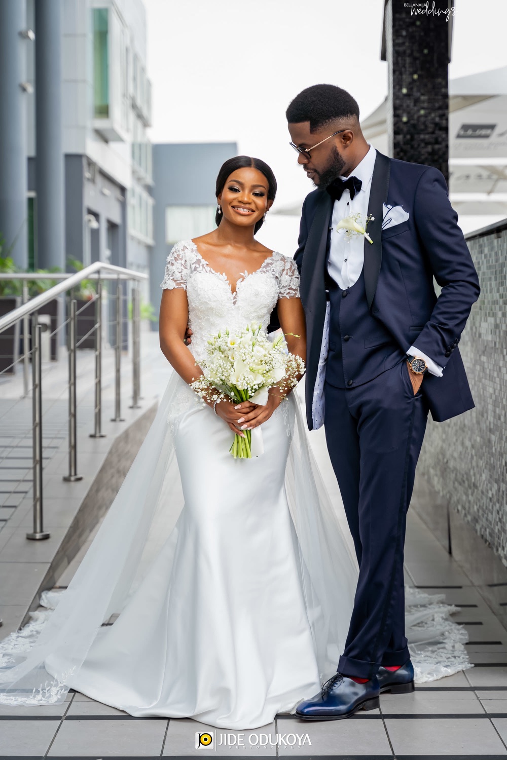 The #AJxperience White Wedding had Us Smiling from Ear to Ear – BellaNaija  Weddings