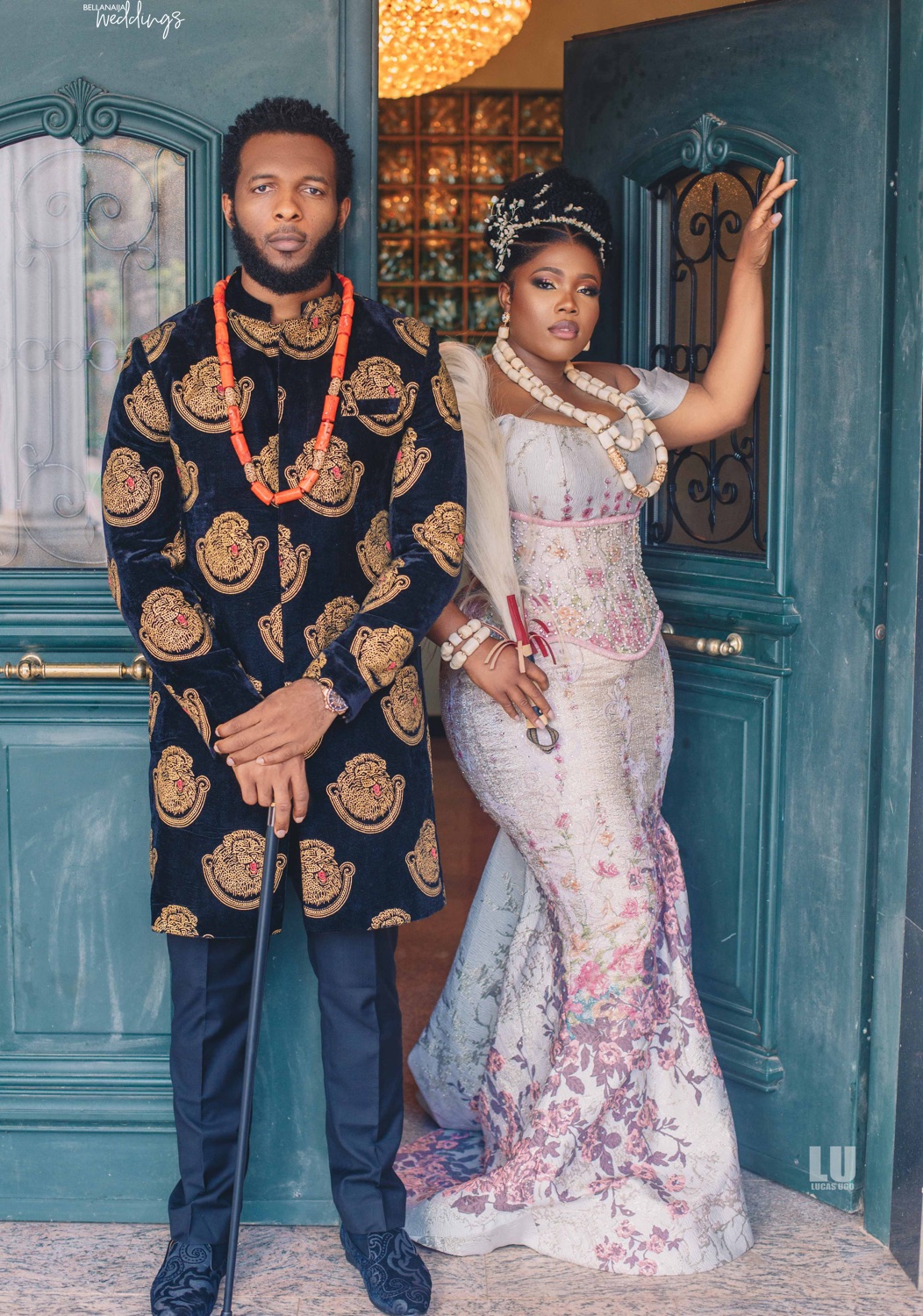 Naija traditional hotsell wedding attire