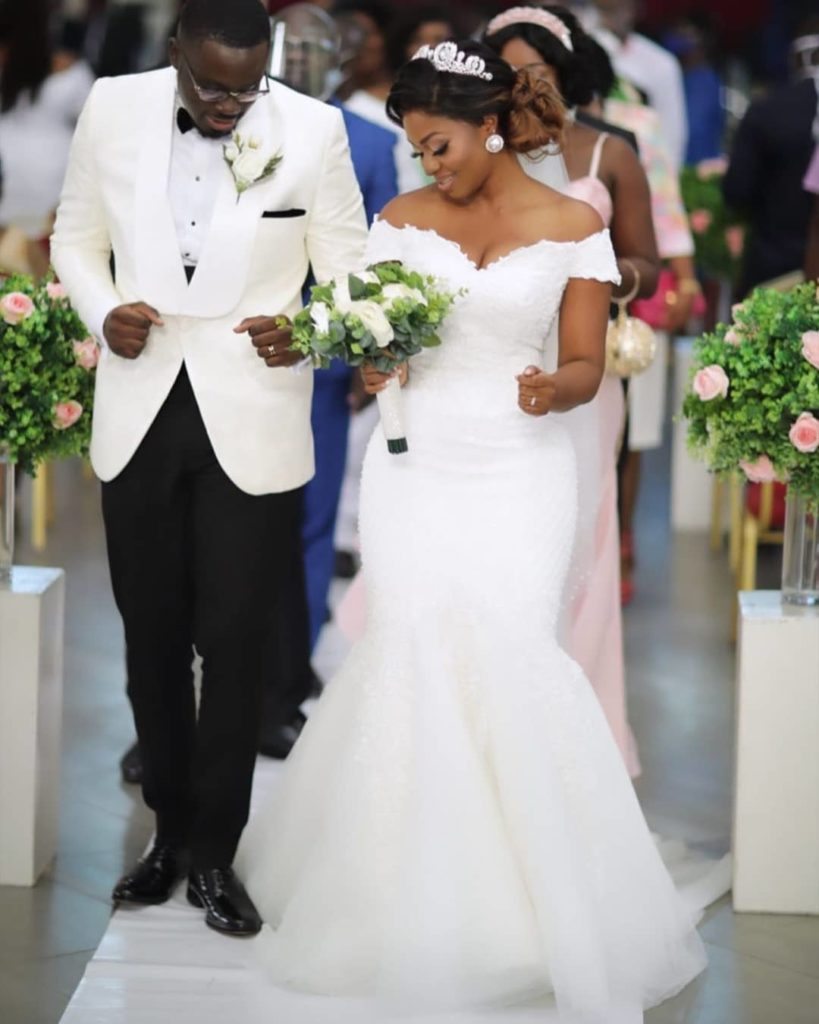 Enjoy This Beautiful Moment at The #AnderClaude9 Wedding in Ghana