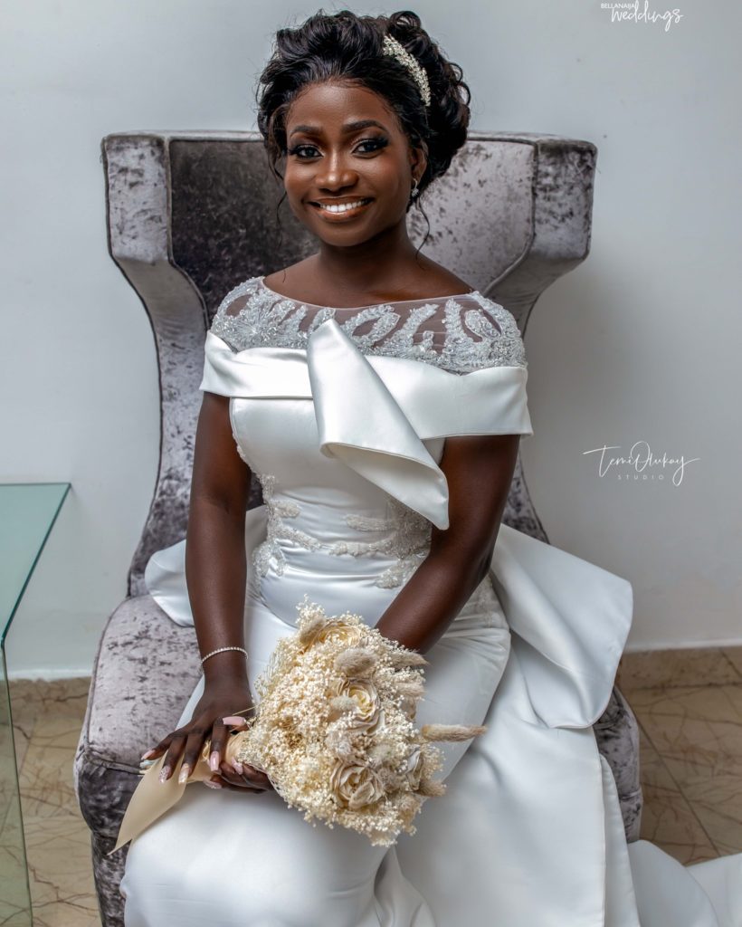 The Opeyemi's Are Giving Us Joy With Their White Wedding Photos