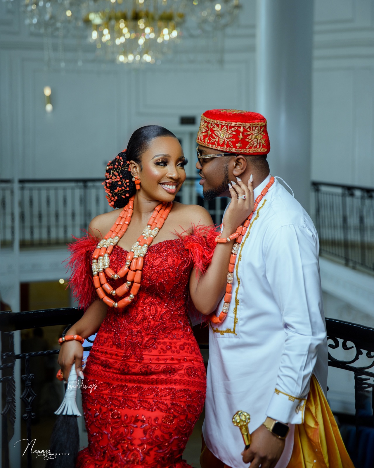 Bella naija shop traditional wedding attire