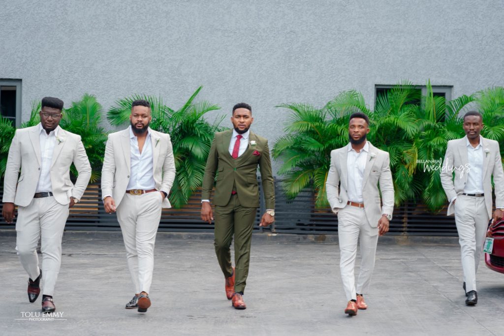Bola & Kcee Have Us Thrilled With Their Outdoor White Wedding