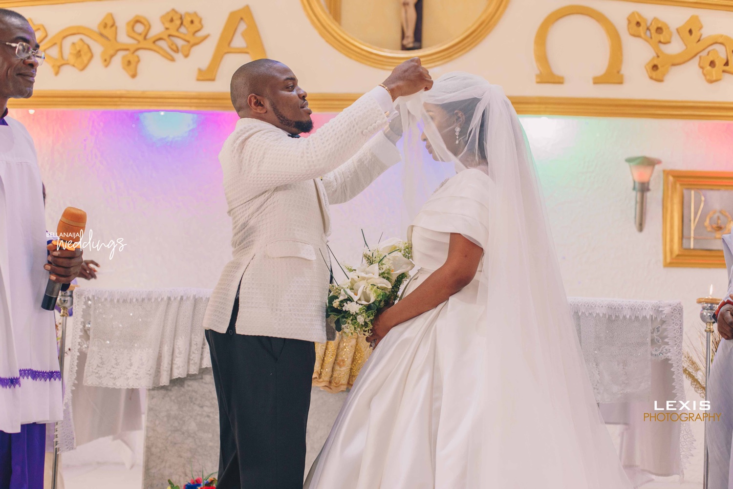 The #AJxperience White Wedding had Us Smiling from Ear to Ear – BellaNaija  Weddings
