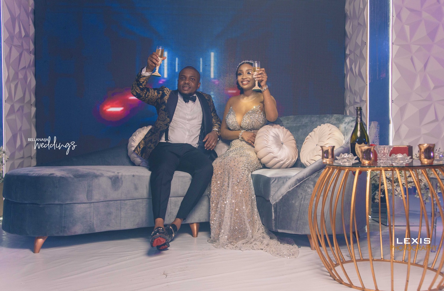 The #AJxperience White Wedding had Us Smiling from Ear to Ear – BellaNaija  Weddings