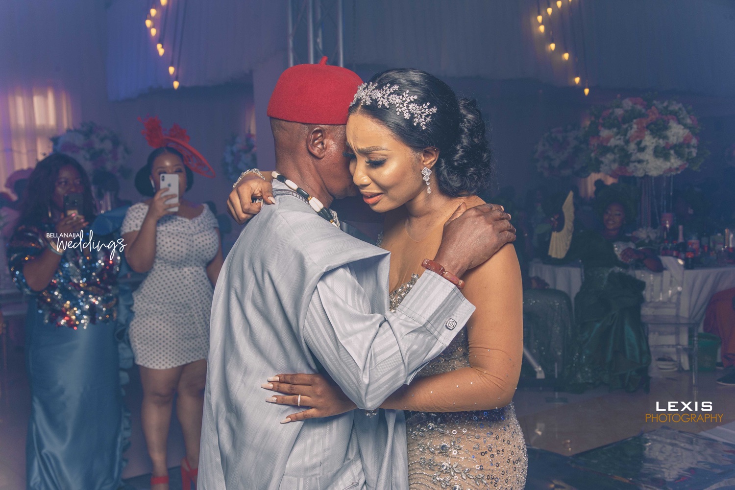 The #AJxperience White Wedding had Us Smiling from Ear to Ear – BellaNaija  Weddings