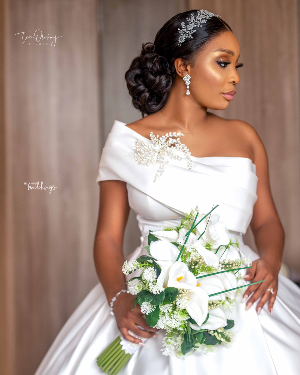 The #AJxperience White Wedding had Us Smiling from Ear to Ear – BellaNaija  Weddings