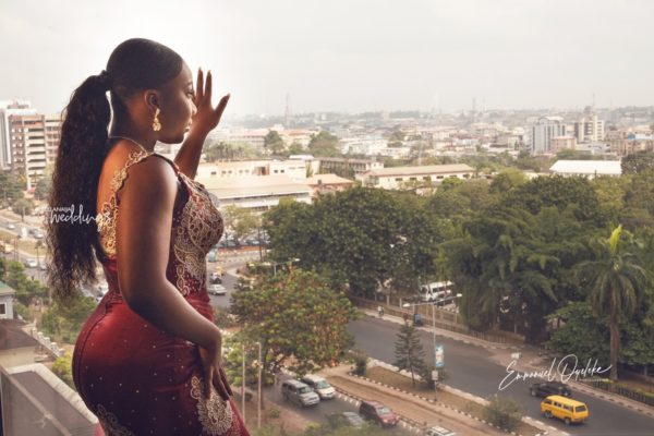 Modupe & Ademola's Traditional Engagement Was A Burst of Colour