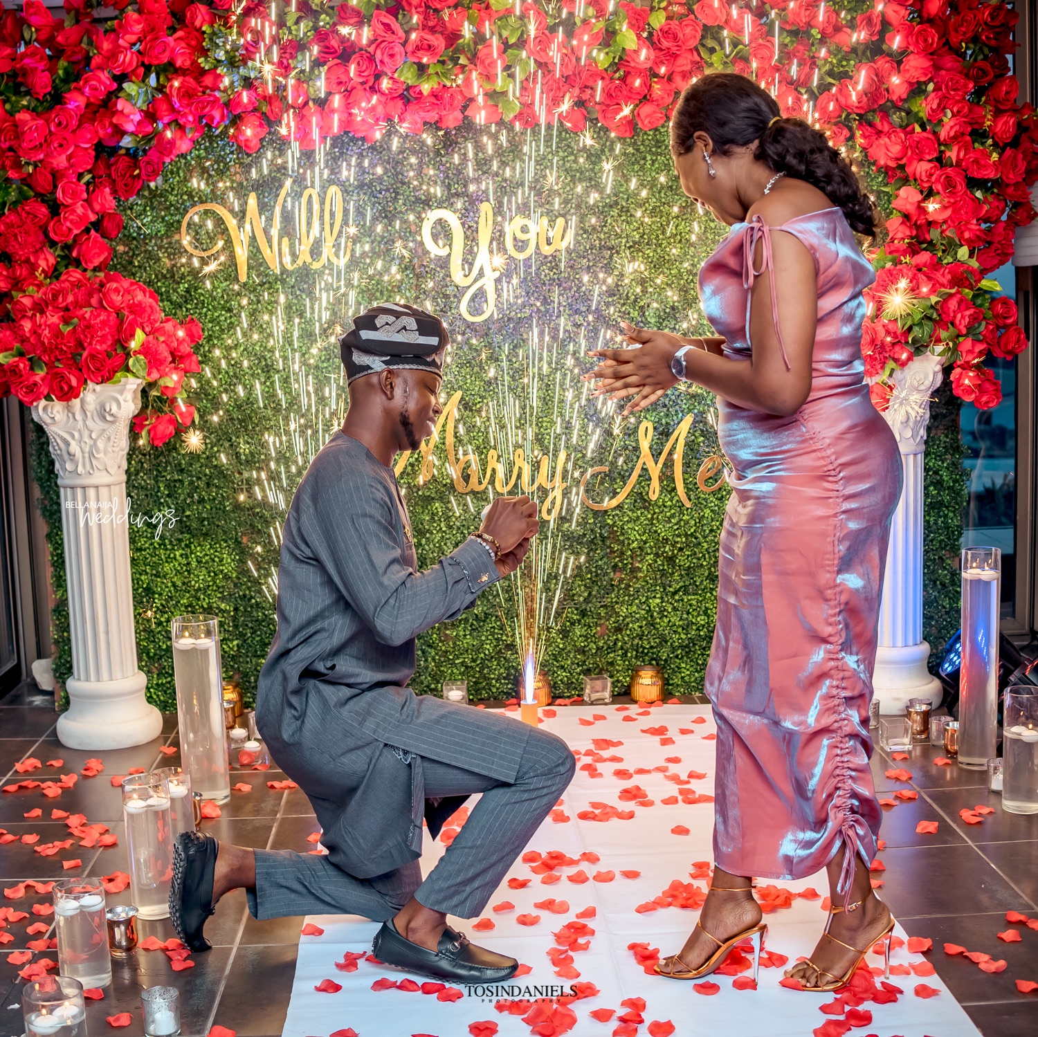 Damilola Went From Sliding into Onome's DM to Popping the Big Question!