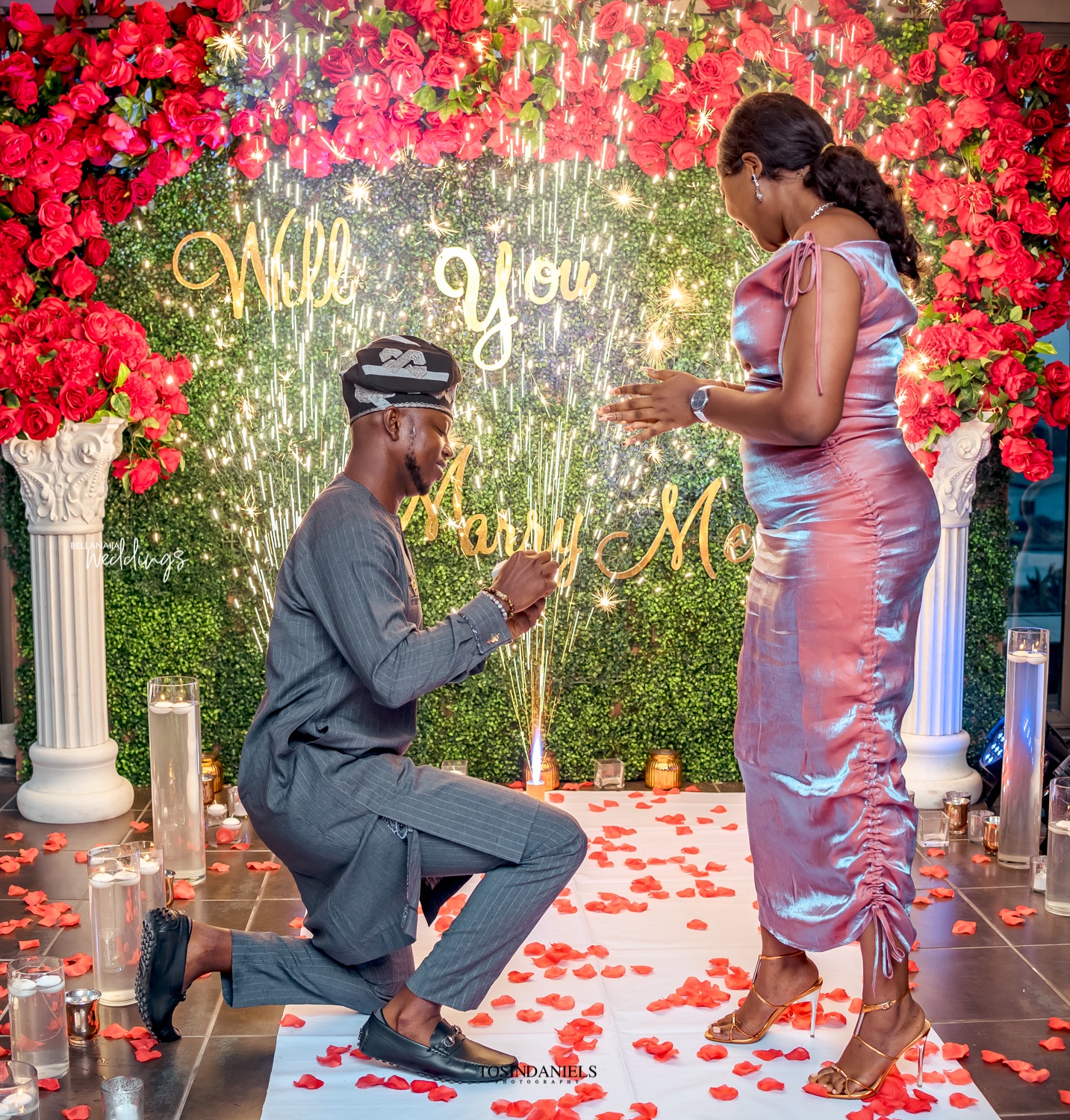 Damilola Went From Sliding into Onome's DM to Popping the Big Question!