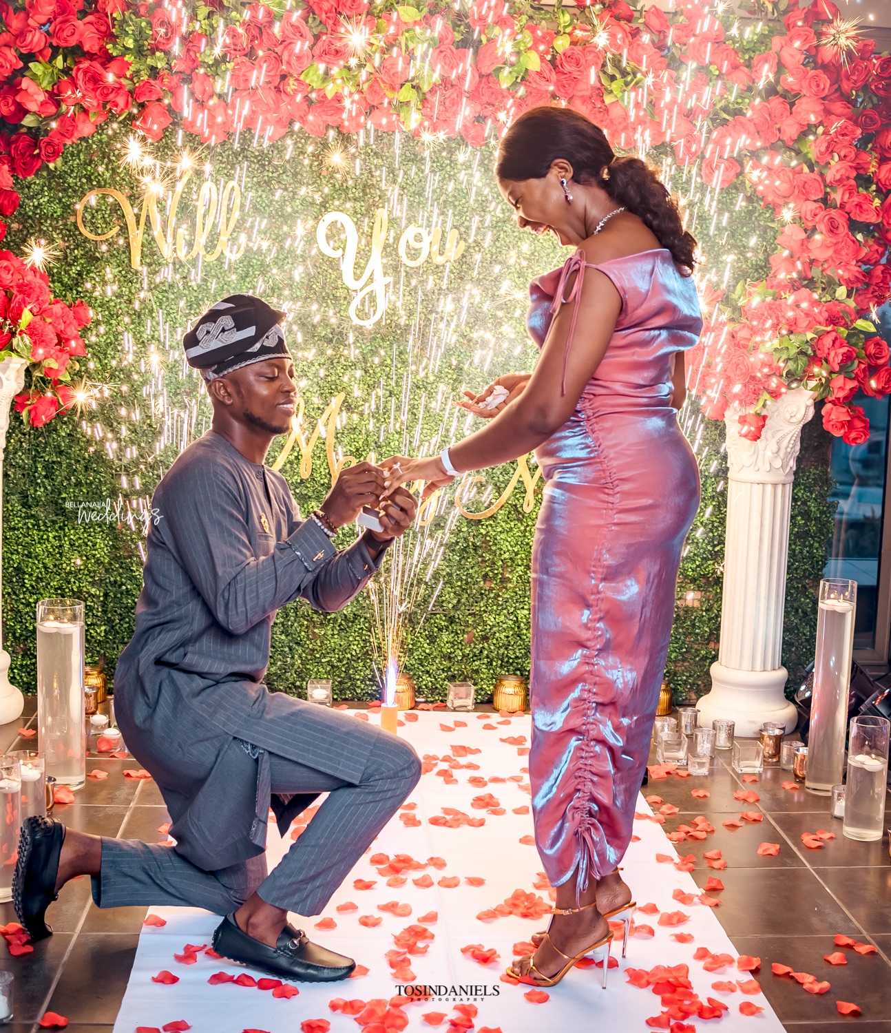 Damilola Went From Sliding into Onome's DM to Popping the Big Question!
