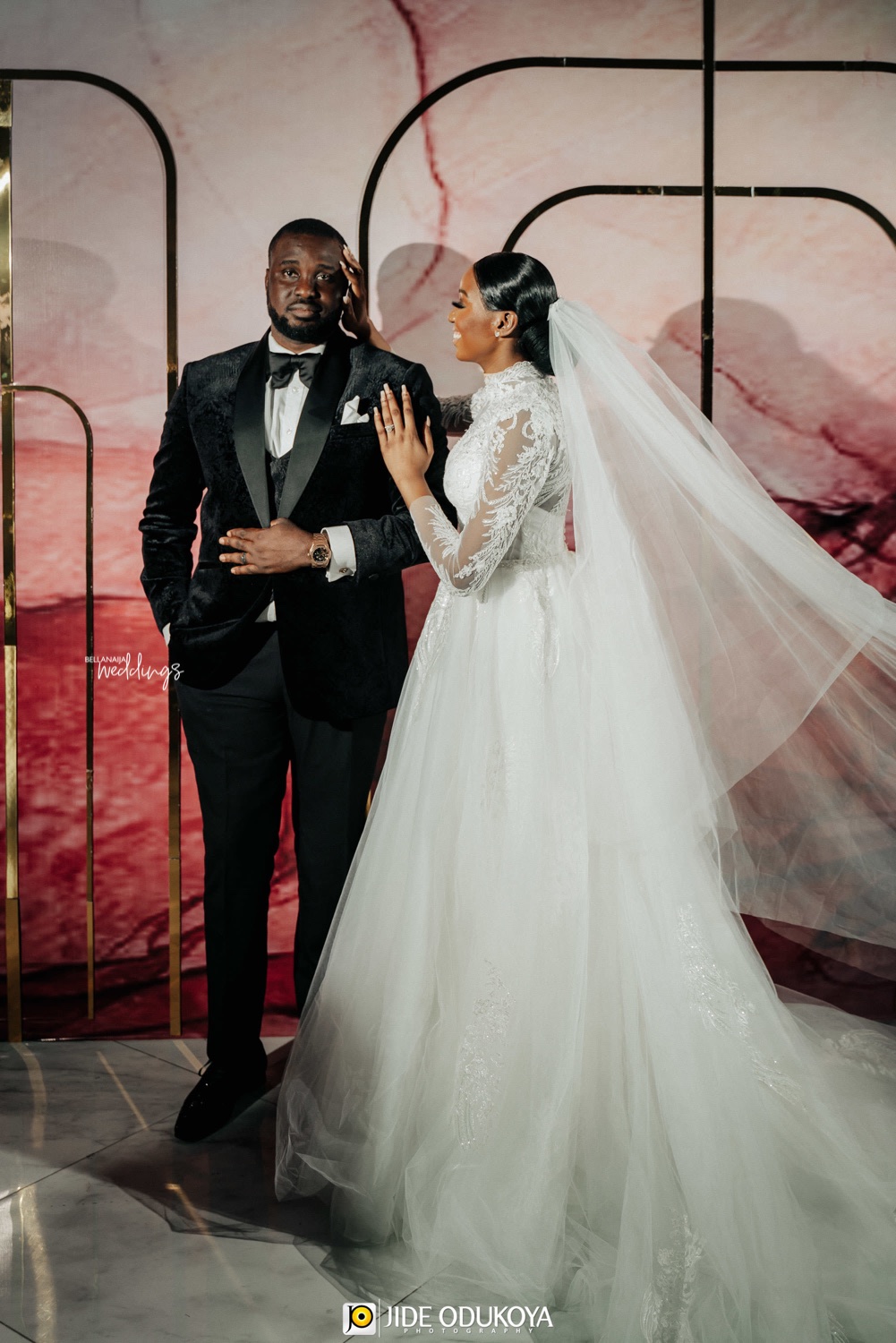 #MeetTheAbiolas White Wedding Was The True Definition of a Lagos Party!