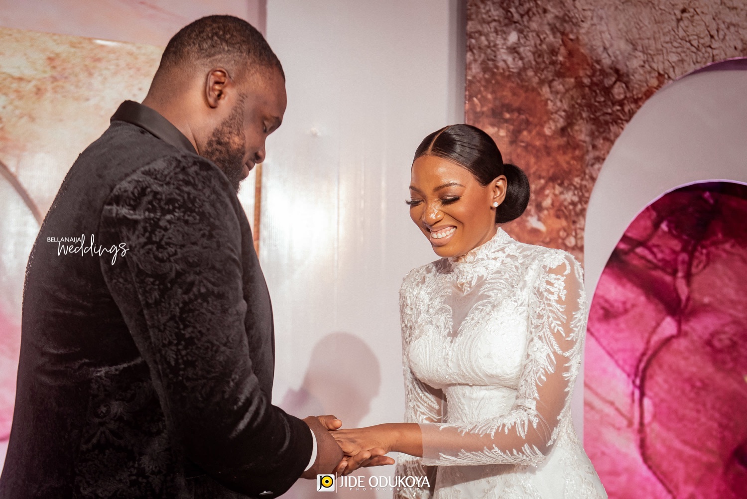 #MeetTheAbiolas White Wedding Was The True Definition of a Lagos Party!