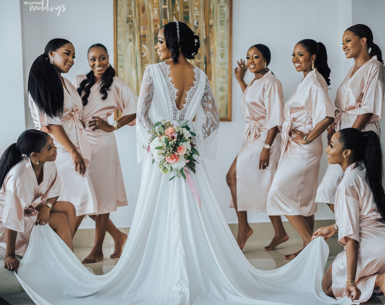 Feel all The Love and Beauty at Nneka & Koyin's Wedding! | BellaNaija