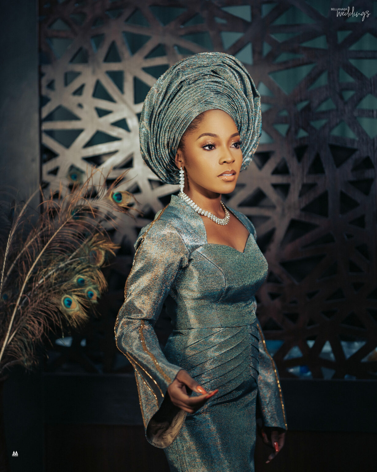 Experience all the Beauty of Dami & Sam's Yoruba Traditional Engagement