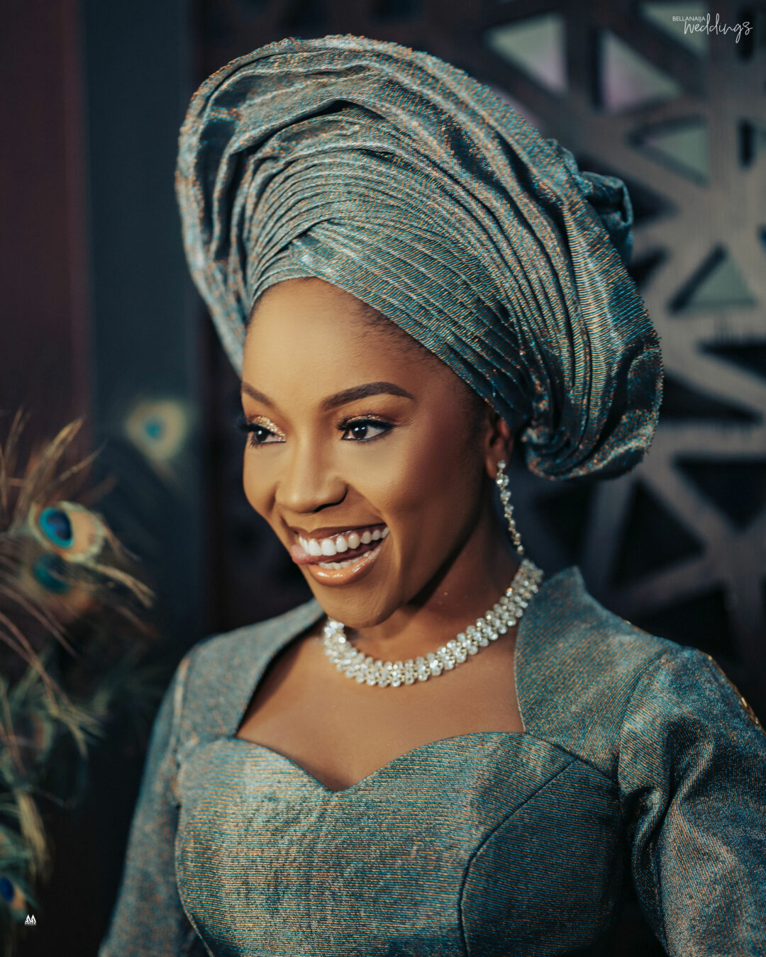Experience all the Beauty of Dami & Sam's Yoruba Traditional Engagement