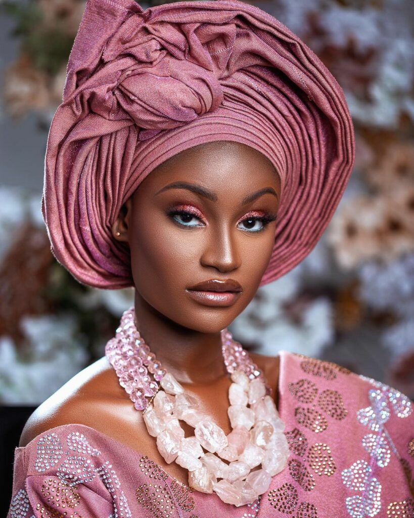 This Yoruba Beauty Look Will Have You Slaying Effortlessly on Your Trad