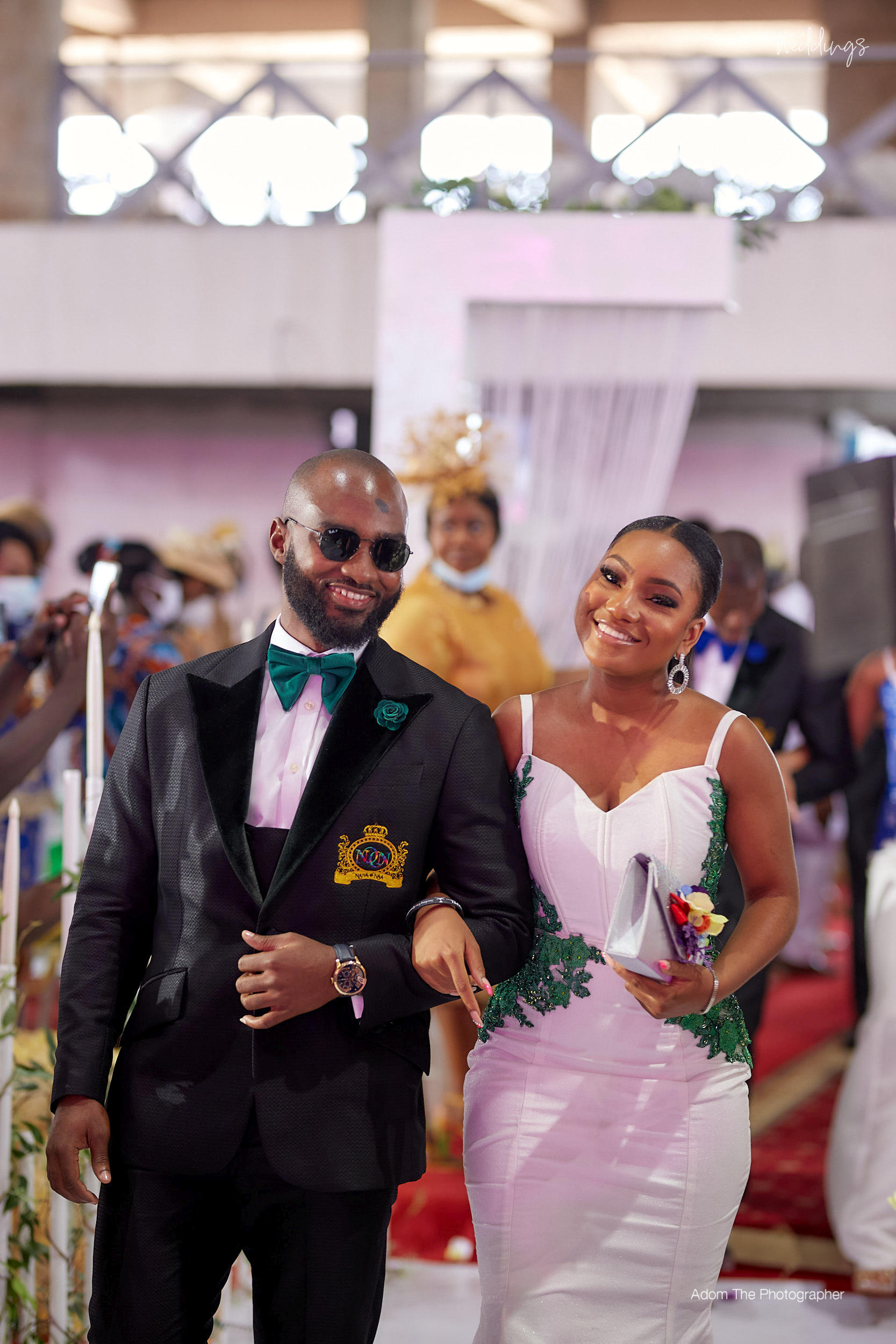 It Was all Beauty, Colour & Love at Nana & Naa Dromo's Wedding in Ghana ...