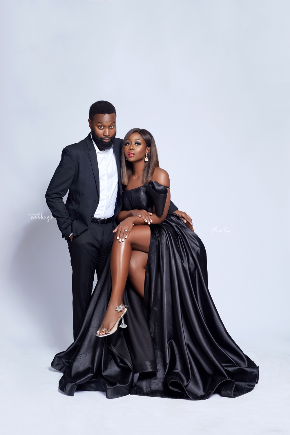 An Airport Love Story! Enjoy Sika & Sele's Pre-wedding Shoot | BellaNaija