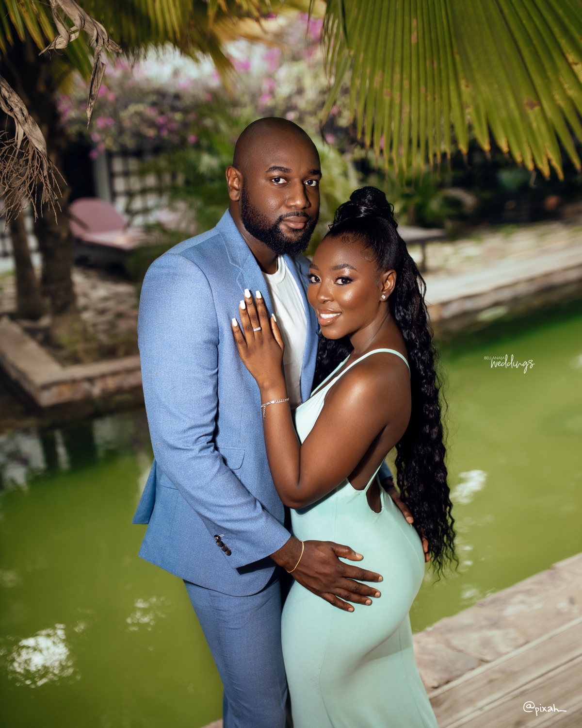 Abena and Andre: Enjoy these stunning photos of this beautiful Ghanaian lovebirds