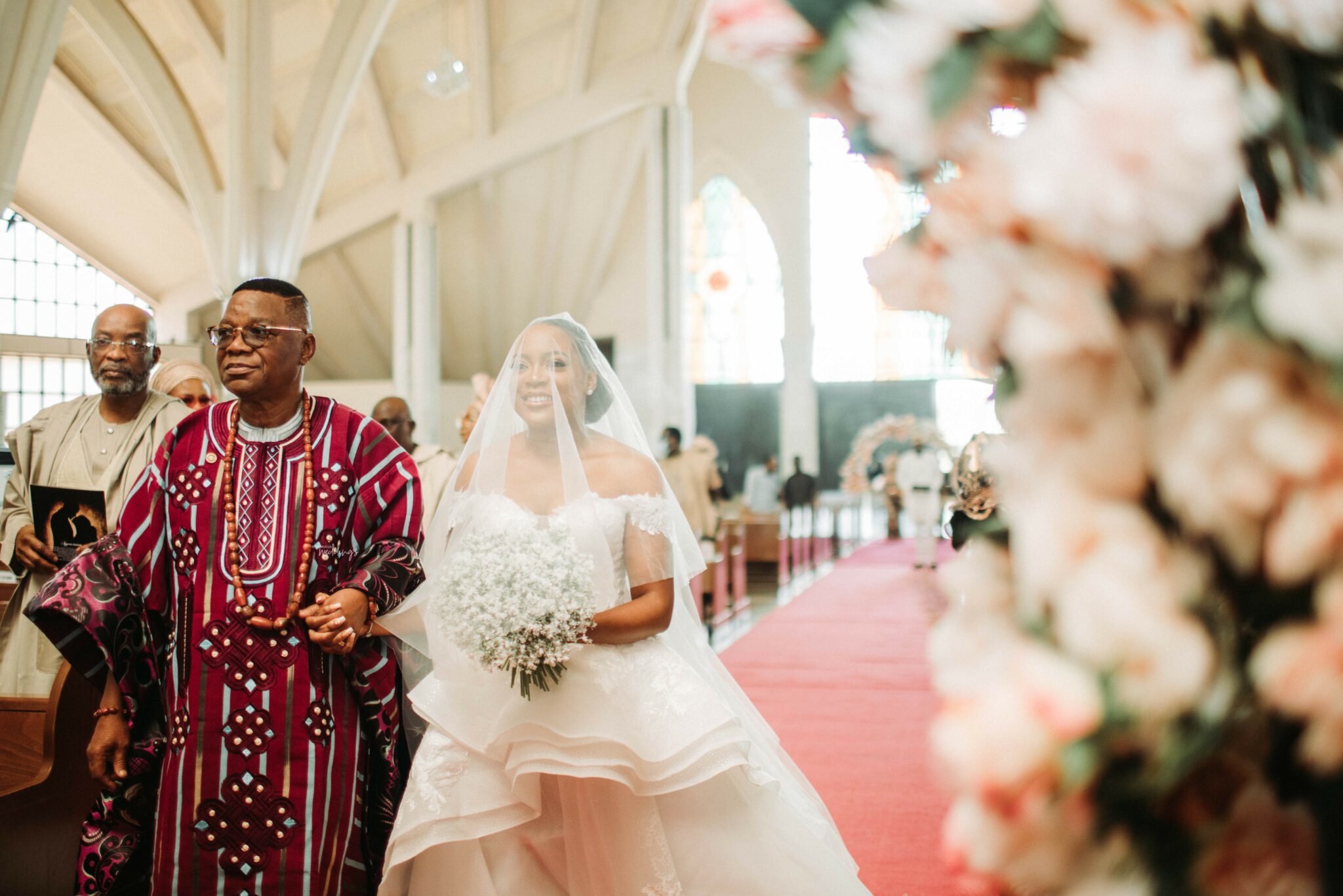 Idowu & Jimoh's White Wedding Photos Will Make You Smile!