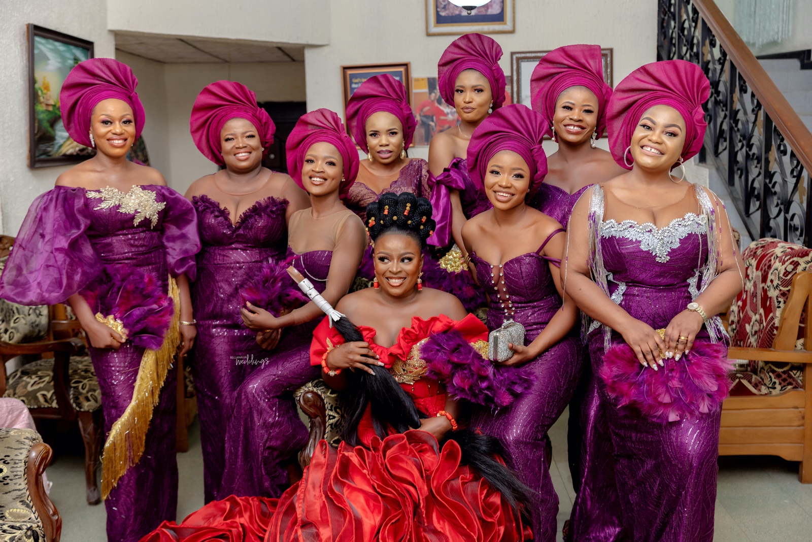 It's #TheBigDealWedding21! See Chetanne & Nnamdi's Trad & White Wedding