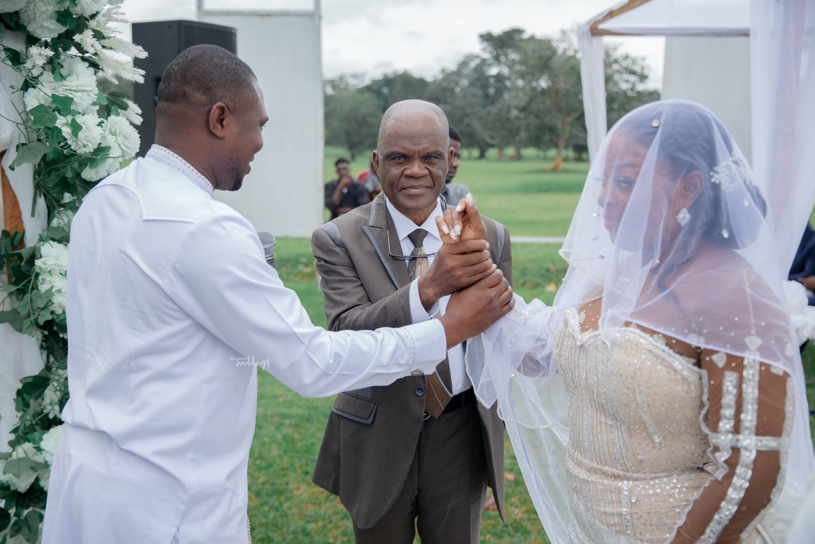 It's #TheBigDealWedding21! See Chetanne & Nnamdi's Trad & White Wedding