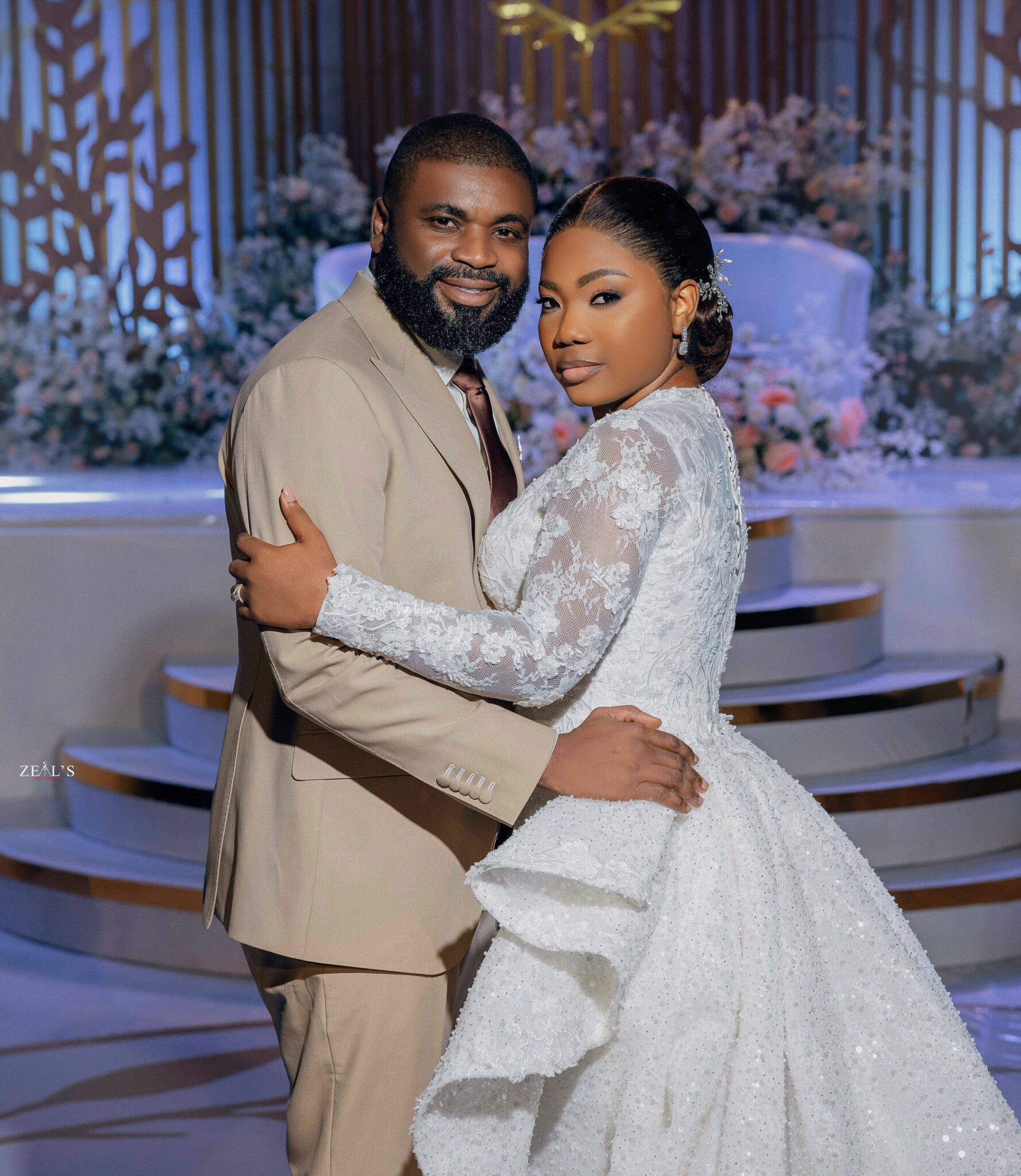 See First Photos From Mercy Chinwo & Pastor Blessed's White Wedding! See First Photos From Mercy Chinwo & Pastor Blessed's White Wedding!