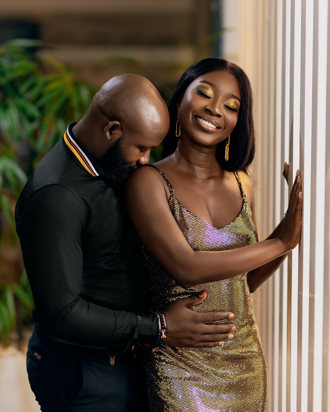 Adejoke & Adedeji Met On BBM 11 Years Ago! Enjoy Their Beautiful Pre ...