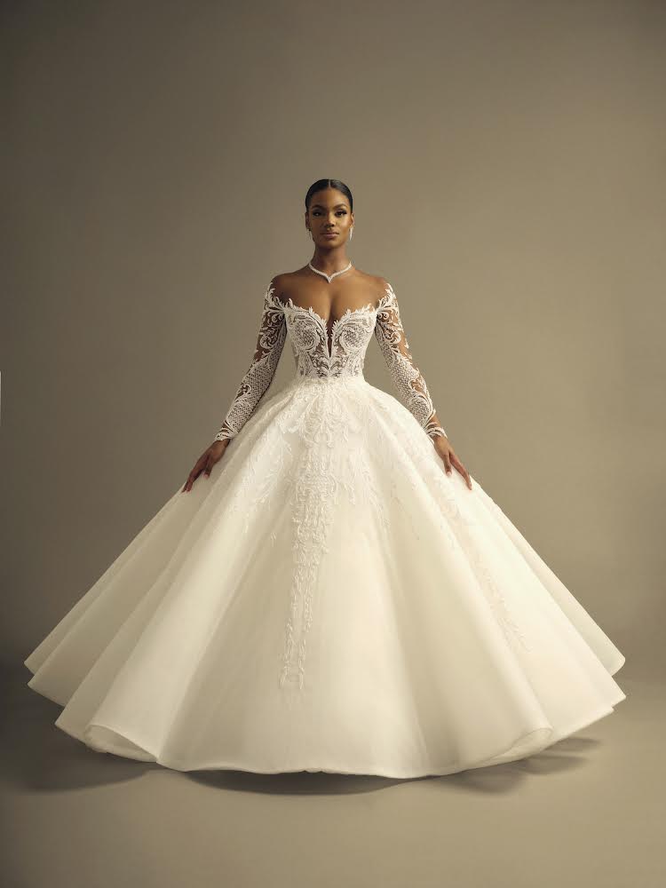 Grand ball gown for chubby hot sale