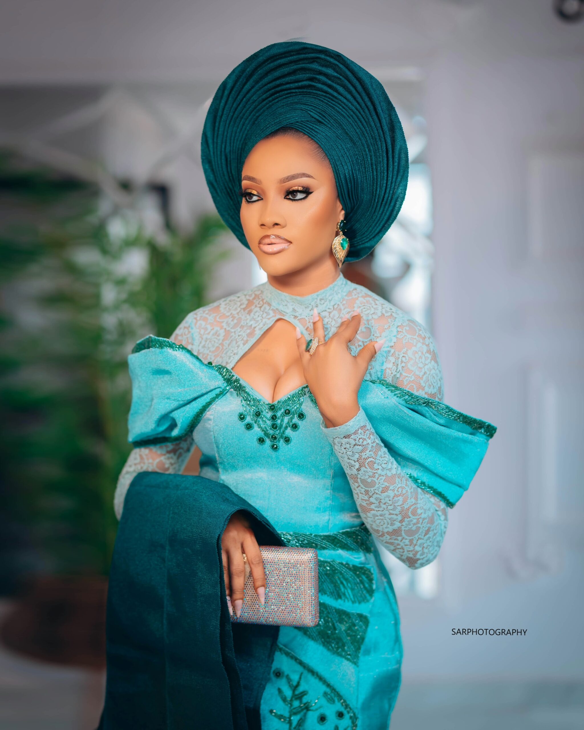 Opt For Elegance on Your Yoruba Trad With This Beauty Look