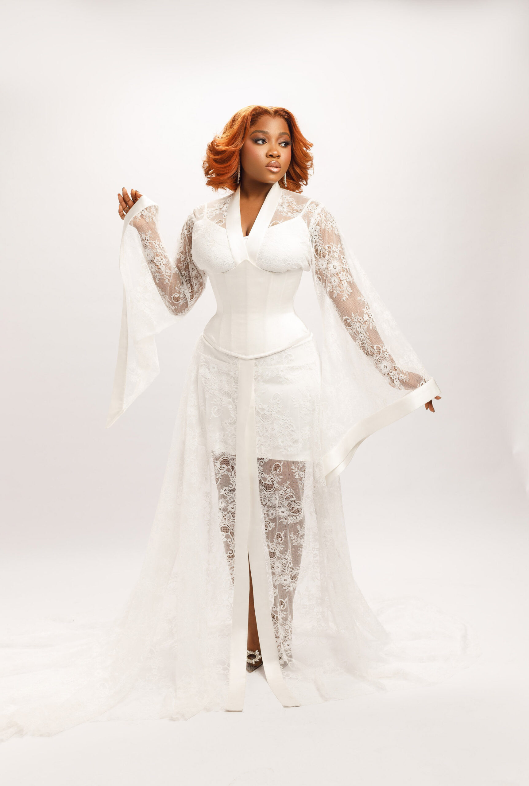 Your Wedding Morning Just Got Better With This Bridal Robe Collection by Veekee James & Hair by Adefunke
