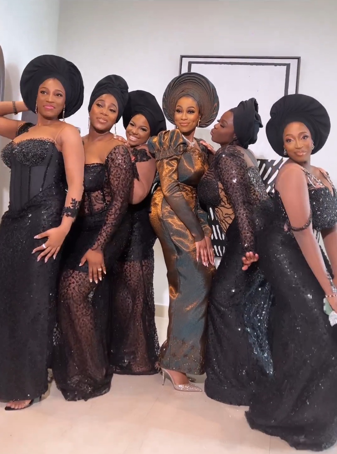 This Bride and Her 5 Sisters Understood The Slay Assignment!