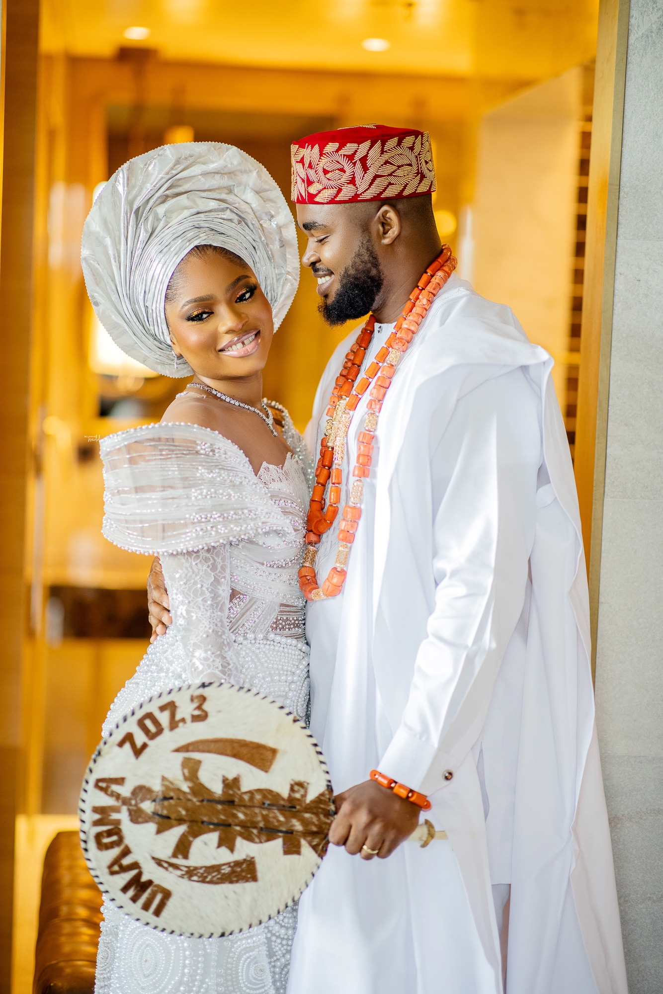 Happiness Nonso foreveriNHappiness Trad BellaNaija Weddings07