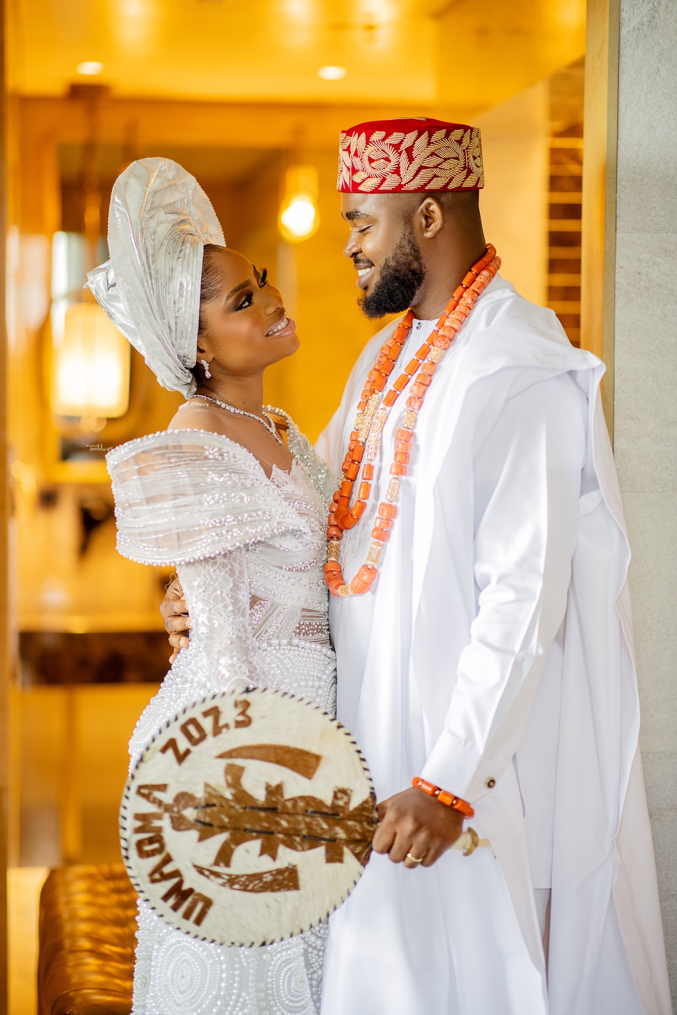 Happiness Nonso foreveriNHappiness Trad BellaNaija Weddings08