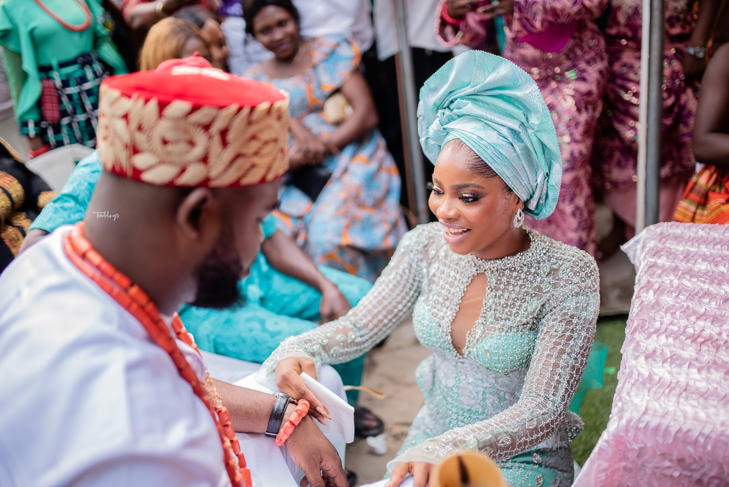 Happiness Nonso foreveriNHappiness Trad BellaNaija Weddings183