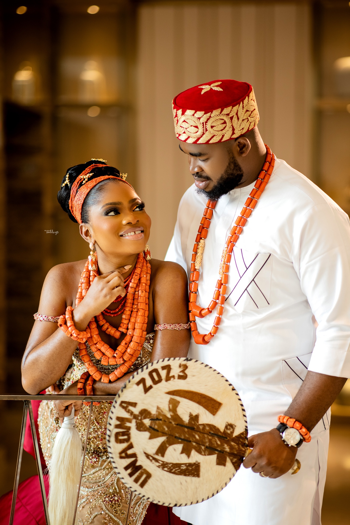 Happiness Nonso foreveriNHappiness Trad BellaNaija Weddings80