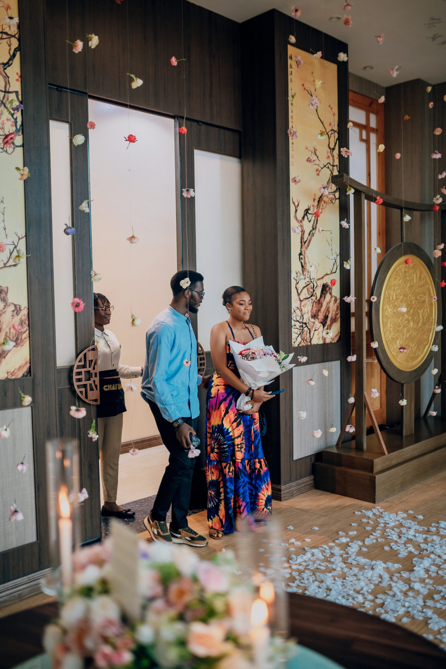 It Was Love at First Sight in NYSC Camp! Enjoy Esther & Peter's Indoor Proposal
